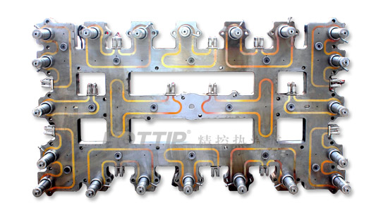 油缸系統(tǒng)及其它系統(tǒng) >一出二十針閥熱流道系統(tǒng)（LCD電視）